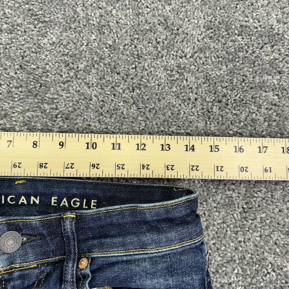 American Eagle Jeans Mens 28x30 Blue Airflex+ Slim Denim Stretch Casual City - Picture 6 of 8